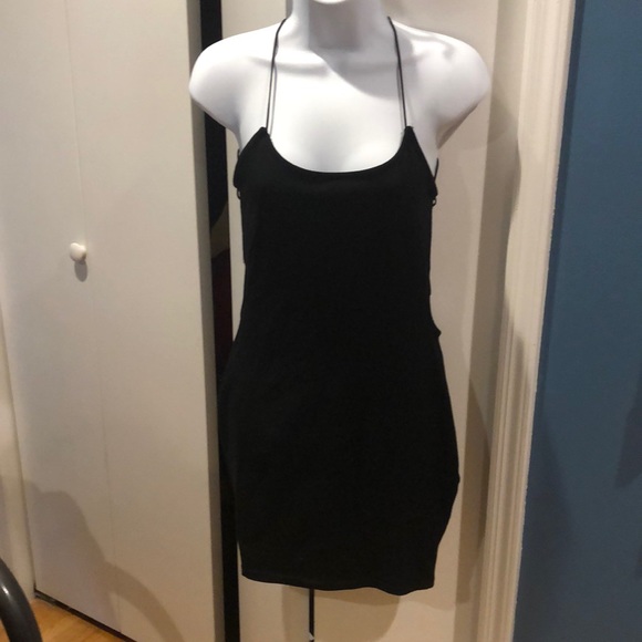 Dresses Sexxxxxy Little Black Cotton Dress